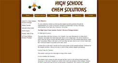 Desktop Screenshot of hschemsolutions.com